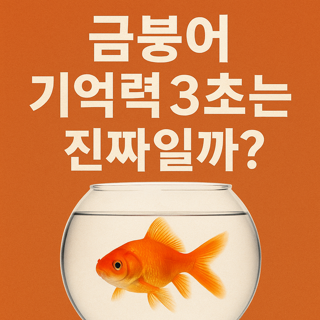 금붕어 기억력 3초’는 진짜일까? 금붕어 기억력 3초’는 진짜일까?