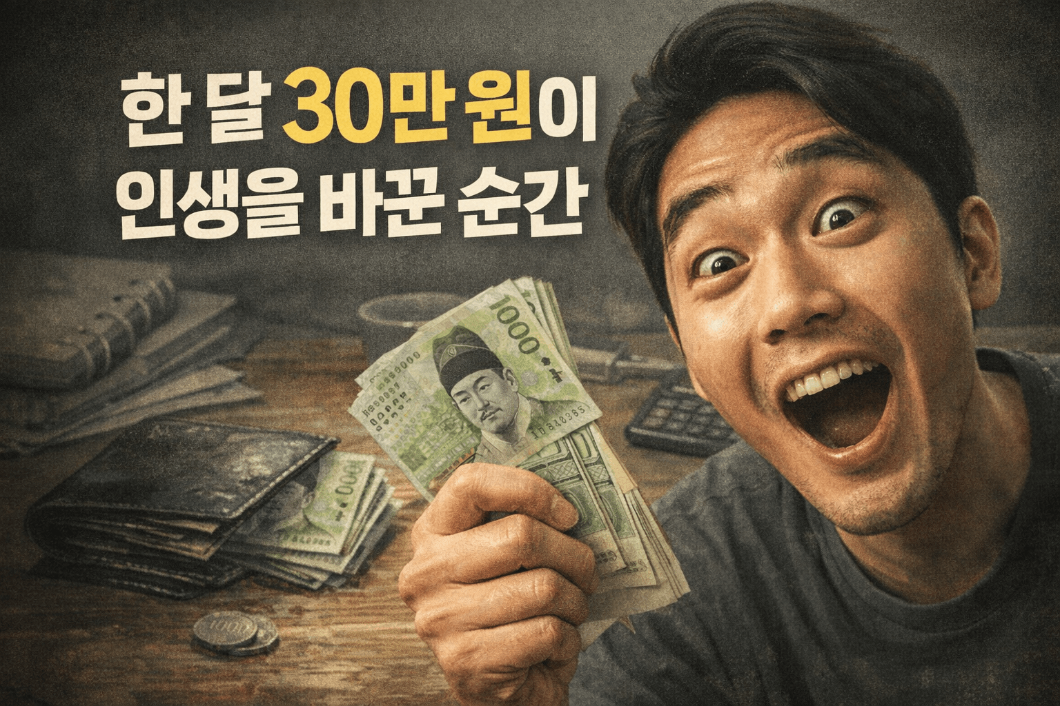 한 달 30만 원이 인생을 바꾸기 시작한 진짜 순간