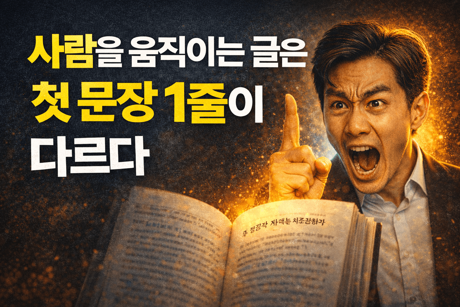 사람을 움직이는 글은 첫 문장 1줄이 다르다