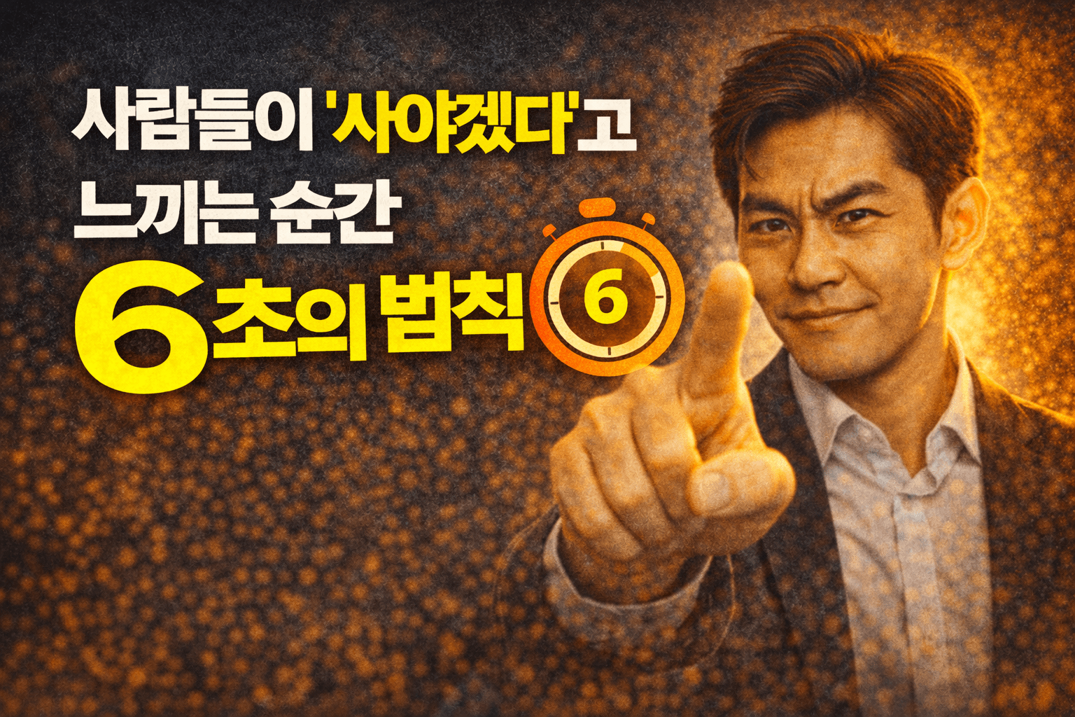 사람들이 &lsquo;사야겠다&rsquo;고 느끼는 순간 6초의 법칙