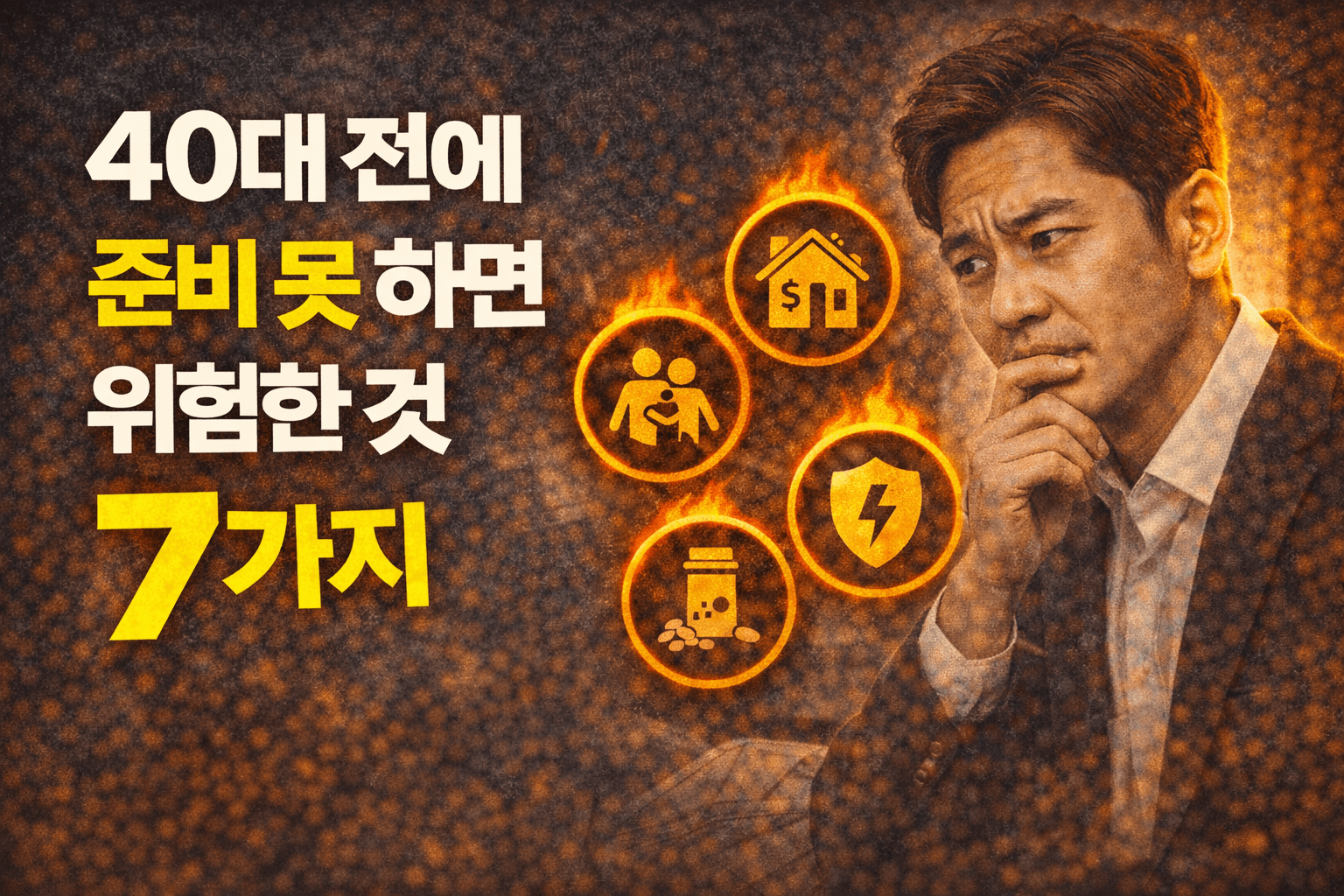 40대 전에 준비 못 하면 위험한 것 7가지