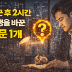퇴근 후 2시간, 인생을 바꾼 질문 1개