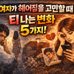 여자가 헤어짐을 고민할 때 티 나는 변화 5가지