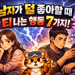 남자가 덜 좋아할 때 티 나는 행동 7가지 남자가 덜 좋아할 때 티 나는 행동 7가지